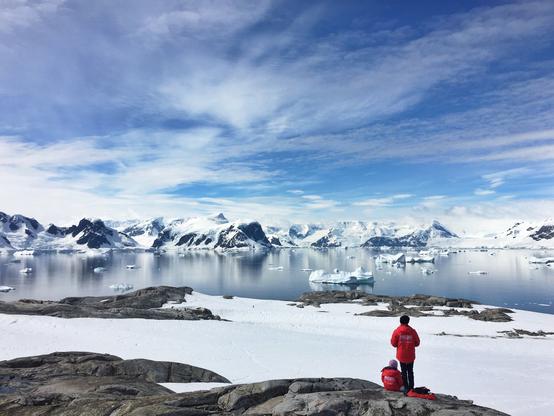photo - Antarctica view, ice free lands