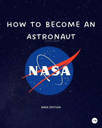 How to Become an Astronaut