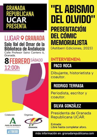 Cartel de la presentación