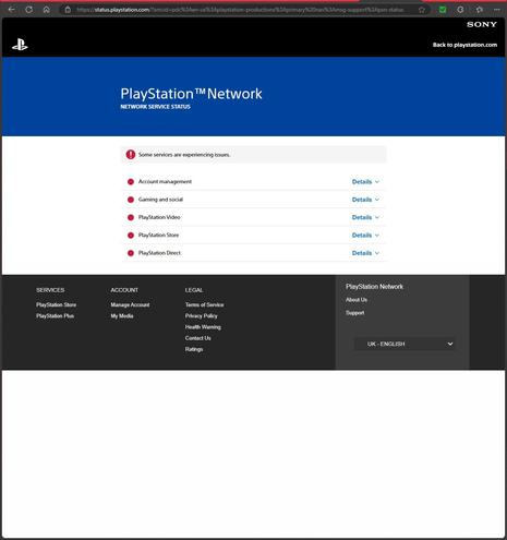 https://status.playstation.com/