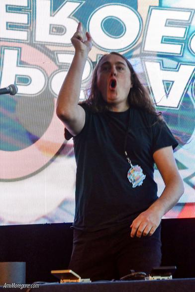 .EXE (pronounced "Dot E X E") mid jump while performing