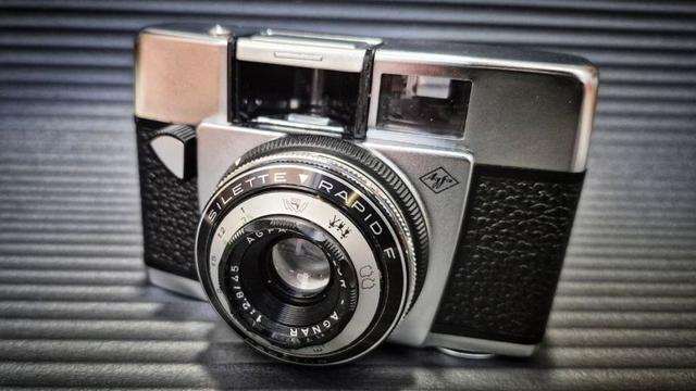 The Agfa Silette Rapid F film camera