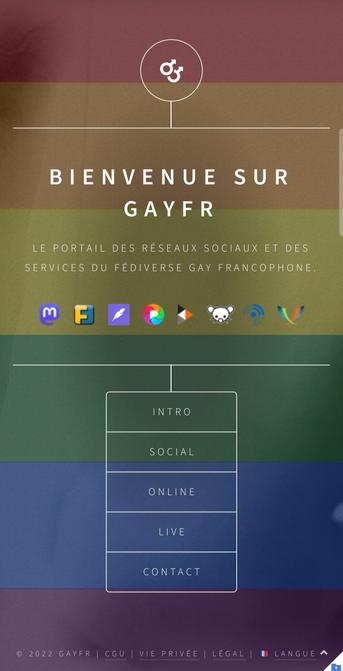 Portail d'accès au fédiverse gay francophone