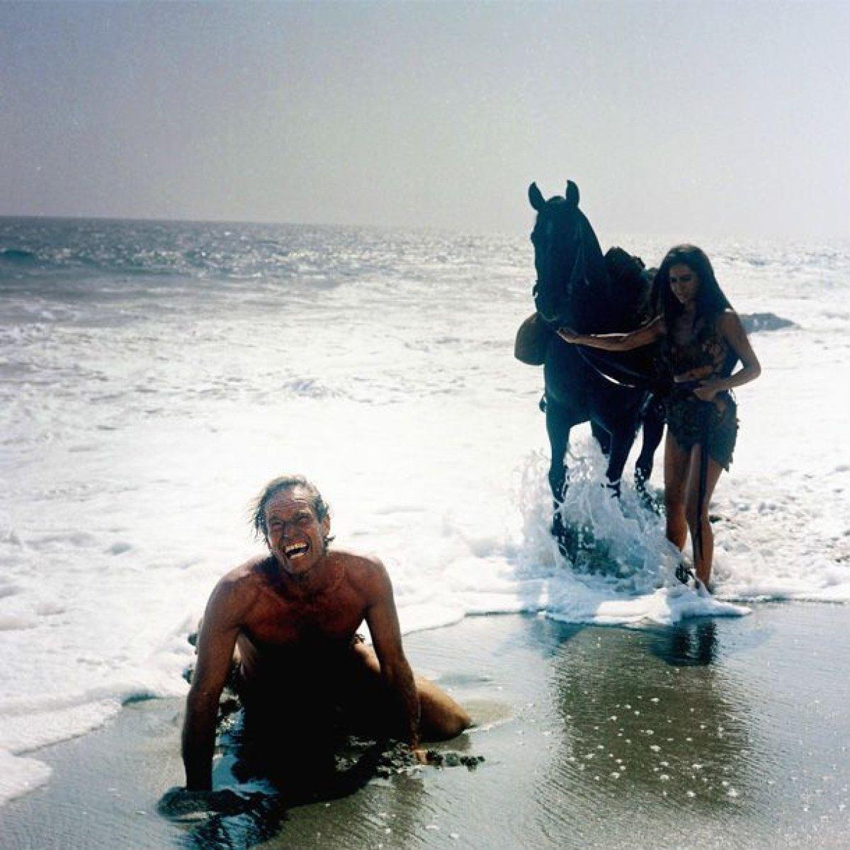 Charlton Heston collapsed in the water, because he too is fed up with being governed by idiots.