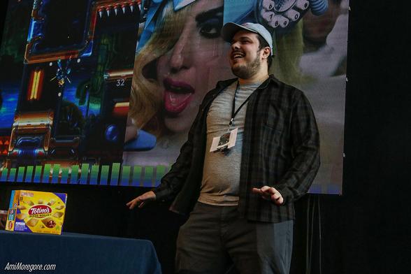 Half Pixel performs on stage