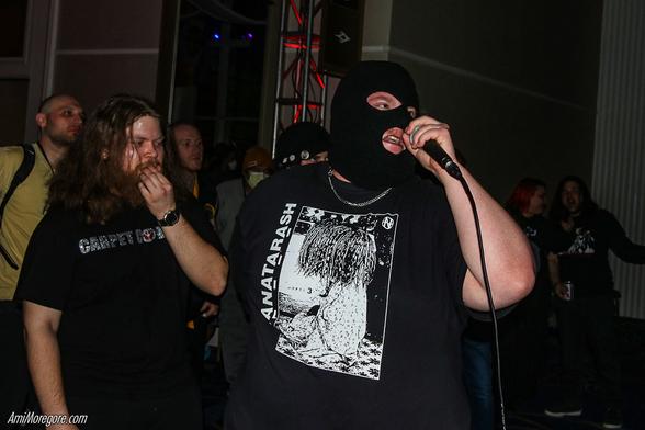 Sage Hardware performs in front of the crowd