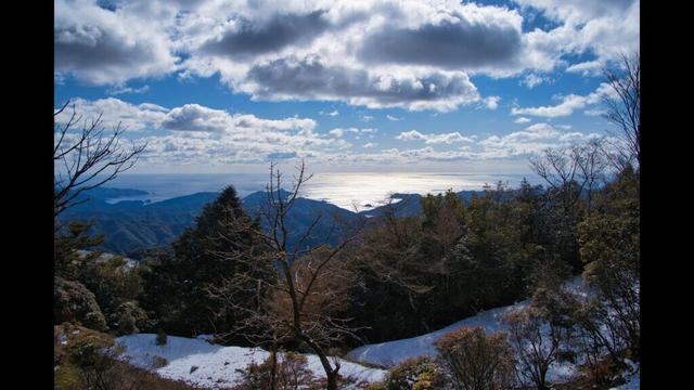 【山頂空撮】国見山　三重県大紀町