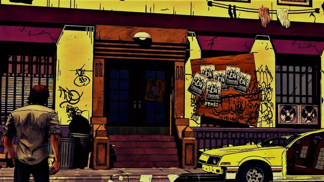 Derelict tenements, burnt out cars, and graffiti set the scene for Sheriff Bigby as he investigates an urgent call-out.