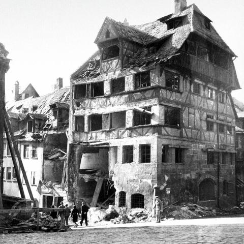 In 1945 Dürers Haus in Nüremberg was brought to the brink of collapse.