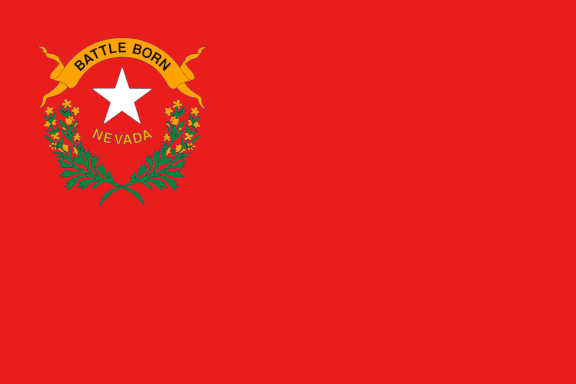 Flag of nevada, just changed the blue to red. Now it looks like one of the socialist republics in russia.