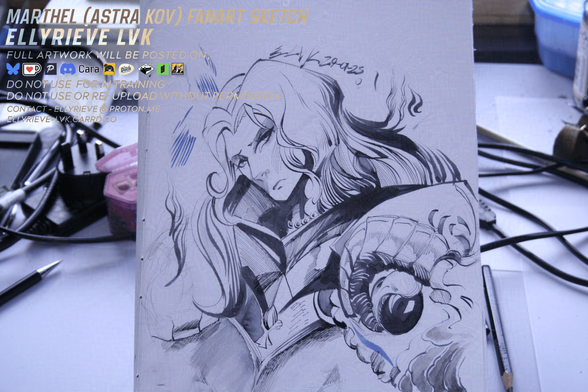 Marthel Ironside (Astra KOV)  Fanart. Headshot of a man in heavy armour