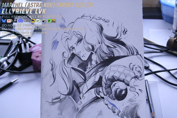 Marthel Ironside (Astra KOV)  Fanart. Headshot of a man in heavy armour