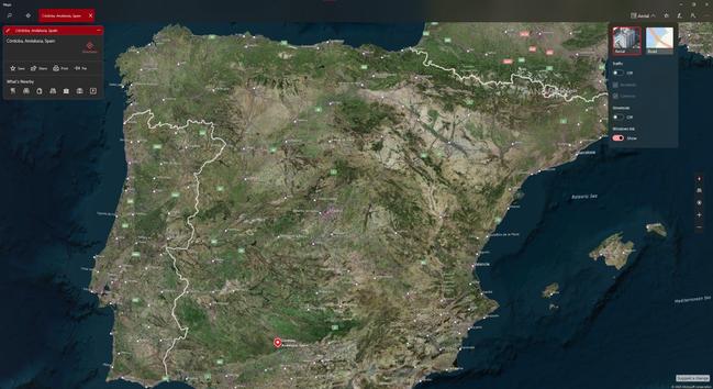 ¡España! ¡Desde el espacio!