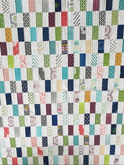 Quilt "early summer", Vorderseite