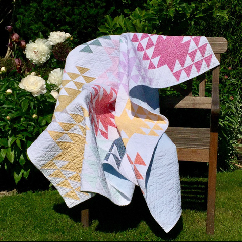 Quilt "Spring", handmade