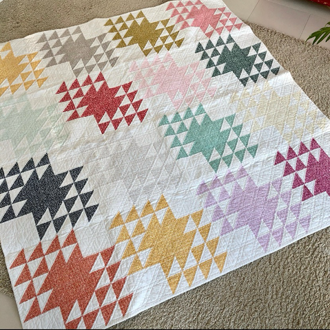Quilt "Spring", Vorderseite
