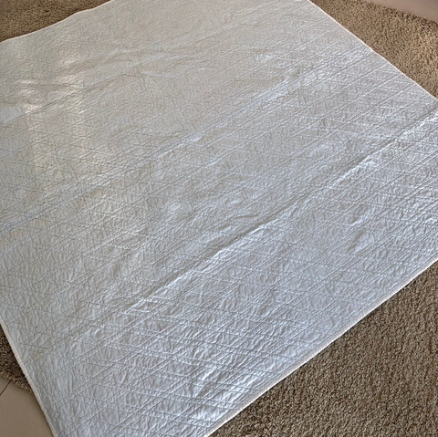 Quilt "Spring", Rückseite