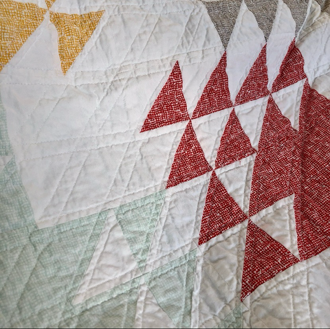 Quilt "Spring", Detail