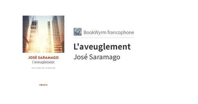 José Saramago: L'aveuglement (Paperback, français language, 2020, Points)