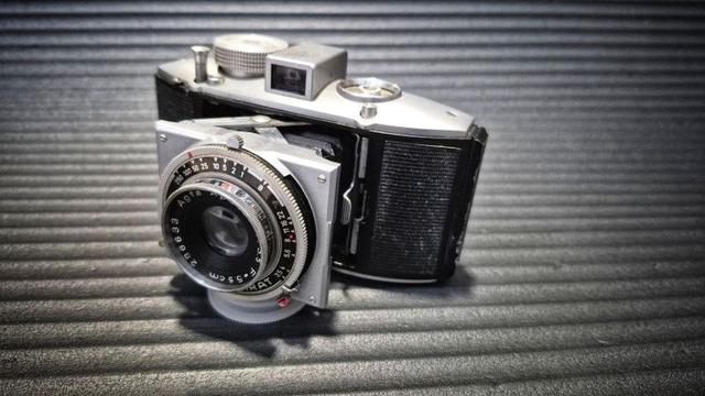 The Agfa Karat film camera.