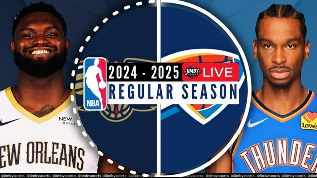 New Orleans Pelicans vs Oklahoma City Thunder NBA Live Scoreboard
