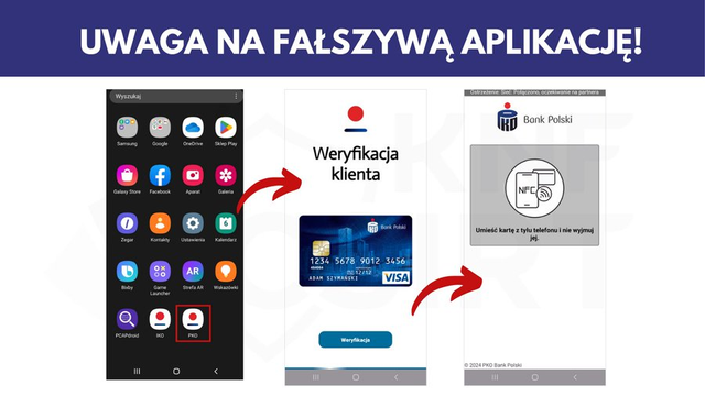CSIRT Poland warning about fake application.