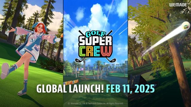 Wemade、スマートフォン向けゴルフゲーム「Golf Super Crew」をリリース | gamebiz