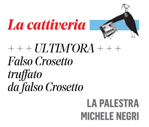 ULTIM'ORA: 
Falso Crosetto truffato da falso Crosetto.