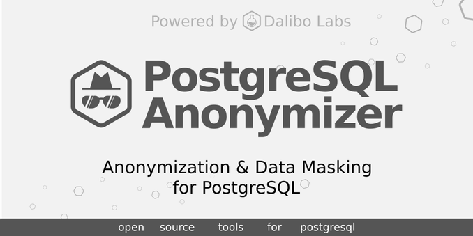 Visuel promo du logiciel PostgreSQL Anonymizer