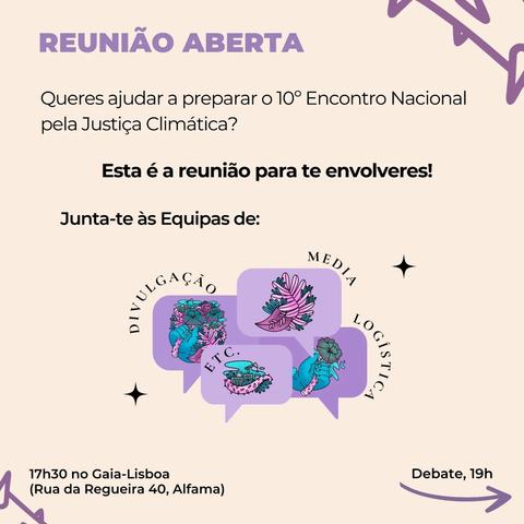 Reunião das Equipas do 10ºENJC