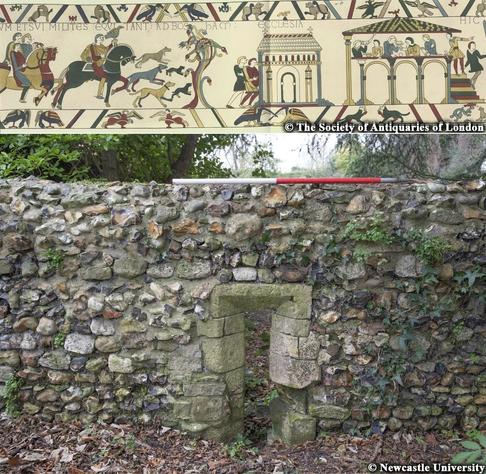 Medieval toilet reveals lost palace of England’s last Anglo-Saxon king

A team of University of Exeter and Newcastle University archaeologists has discovered what they believe to be Harold Godwinson, the last Saxon king of England’s, long-lost residence. Their research, published in The Antiquaries Journal, suggests a house in Bosham, in West Sussex, sits atop the remains of Harold’s one-time grand estate, famously portrayed in the Bayeux Tapestry.

For years, researchers have sought Harold’s residence in Bosham, appearing twice in the Bayeux Tapestry, an 11th-century embroidered work depicting events leading up to the 1066 Norman Conquest of England. It shows Harold feasting in a grand hall before sailing to France and again upon his return. While the associated church in Bosham still stands, the exact location of the hall had remained a mystery—until now...