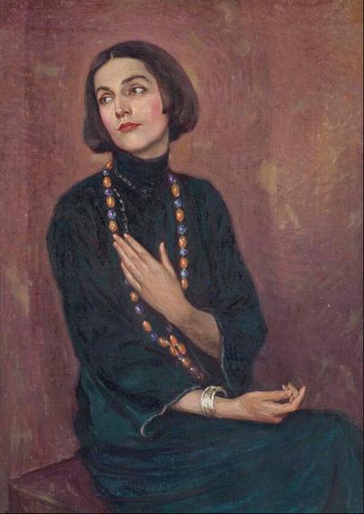 Painting : A portrait of Duncan, by Paul Swan
