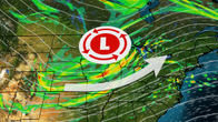 Winter storm track