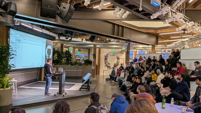 A photo taken from the back of the quad @ GitHub HQ

Joel Hawksley (GitHub) Lessons from 5 years of UI architecture at GitHub