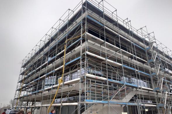 Außenansicht des zukünftigen Stadtteilhauses West