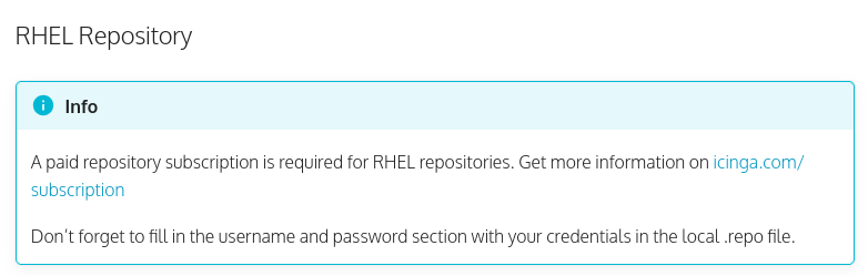 #Icinga is an open-source computer system and network monitoring application.
Except for users of #RedHatEnterpriseLinux and #RockyLinux and #AlmaLinux must pay a subscription to use #Icinga packages.