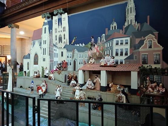 La nativité du Christ à Bruxelles - une crèche brueghélienne