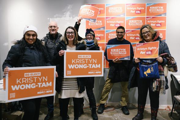 canvass crew in the office!
