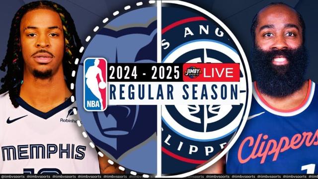 Memphis Grizzlies vs Los Angeles Clippers NBA Live Scoreboard