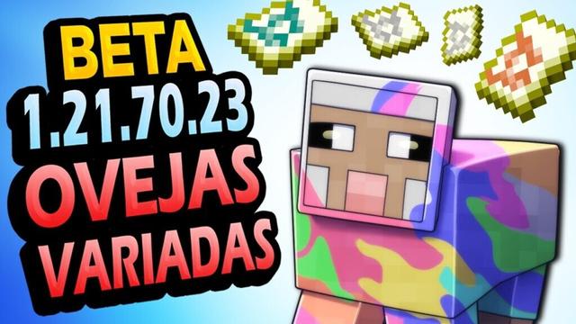 ✅ OVEJAS VARIADAS!!! 👉 Snapshot PREVIEW 1.21.70.23