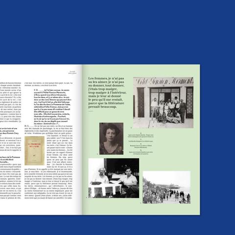 Pages intérieures du livres, textes et images