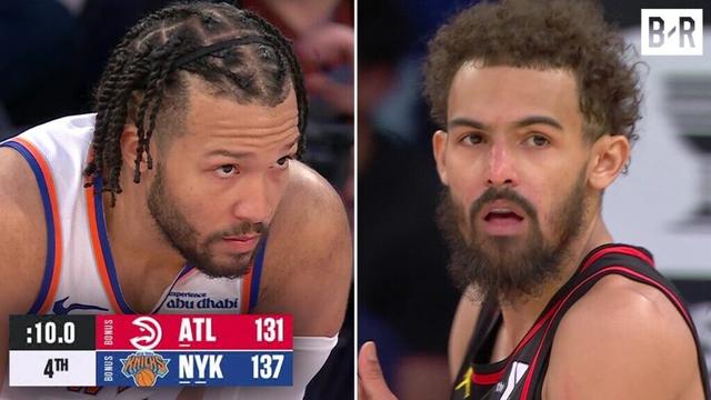 Knicks vs. Hawks WILD Overtime Ending - Final 2 Minutes of 4Q & OT | February 12, 2025