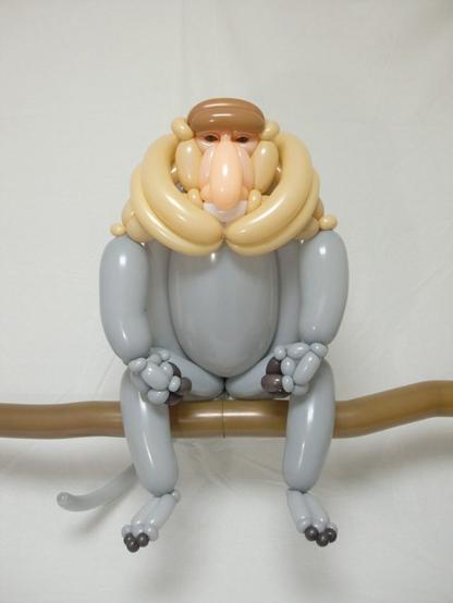 Des sculptures d'animaux en ballons de baudruche par Masayoshi Matsumoto 1