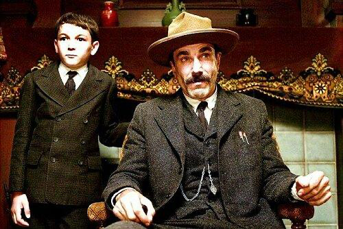 Daniel Day Lewis and child in There Will Be Blood