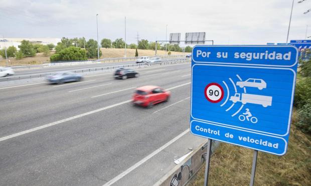 Radar de carretera en España (Europa Press via Getty Images)