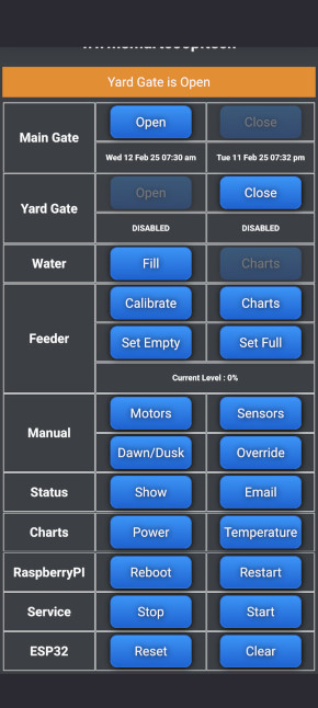 Web interface
