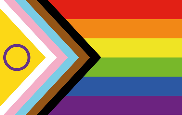 Progressive pride flag