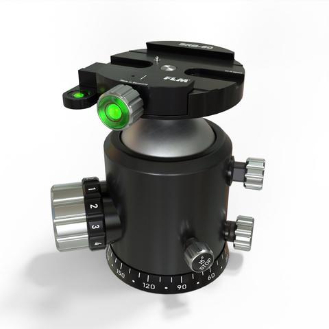 3D rendering of a tripod ball head