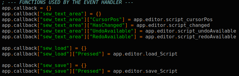 A sample of the table used to replace the Switch/Case statement (described in the post).