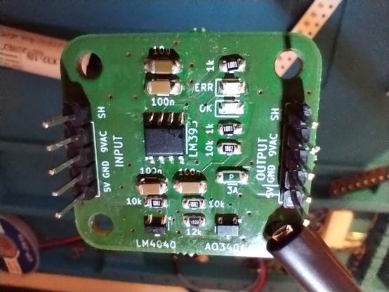 finished soldering all components. I didn't notice the errors, yet.